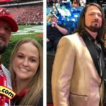 Wendy Etris — AJ Styles' wife and high school teacher photographed at WWE public event
