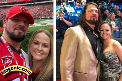 Wendy Etris — AJ Styles' wife and high school teacher photographed at WWE public event